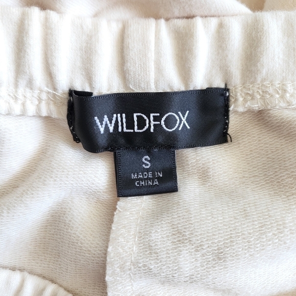 Wildfox Smooches Knox Pant Vanilla Jogger Sweatpants Sizes New Size Small - Picture 4 of 6